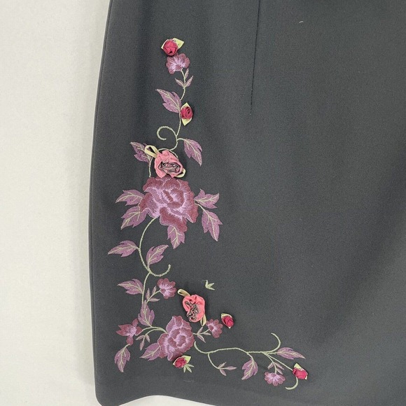 Laundry Shelli Segal Shift Dress Women’s Size 10 Black Compliance Alliance 1995 - Picture 3 of 8